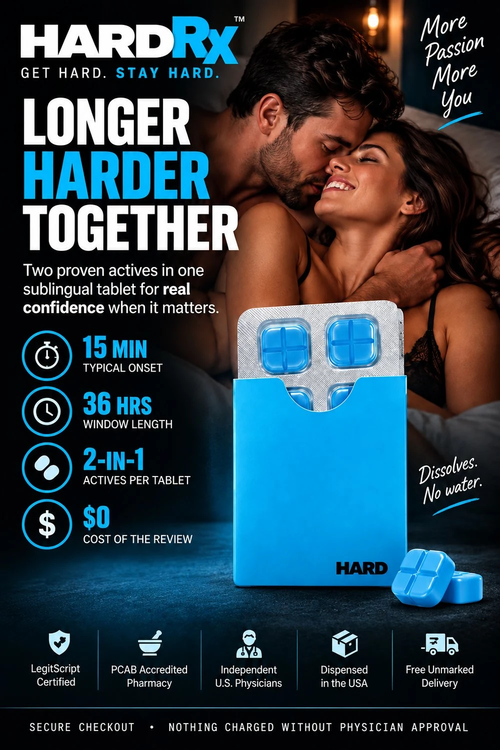 HARD Rx — Longer, harder, together